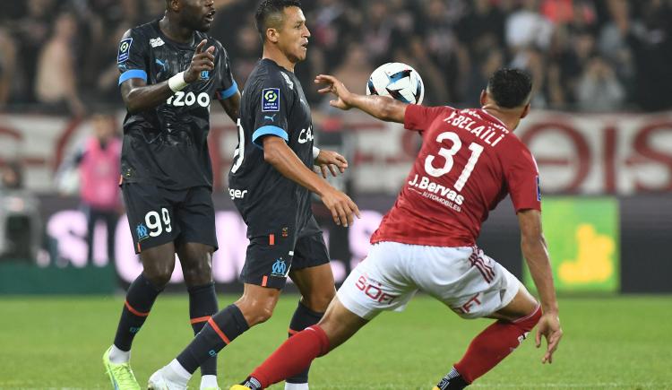 Imagen de Alexis Sánchez debutó en el Olympique de Marsella