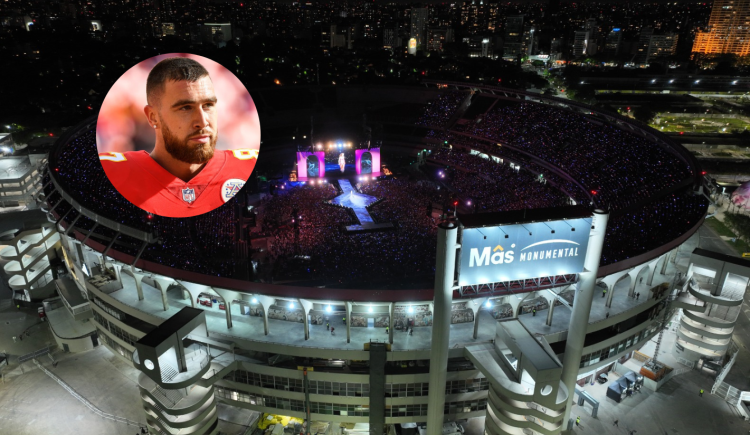 Imagen de La estrella de la NFL que quedó maravillada con el Monumental