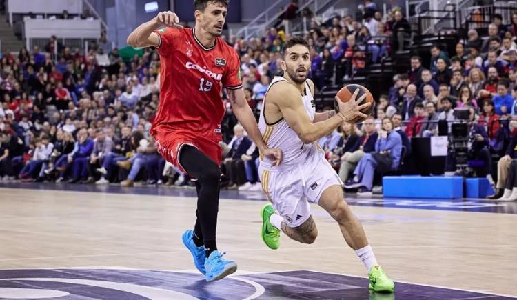 Imagen de Facundo Campazzo fue clave en el triunfo del líder Real Madrid