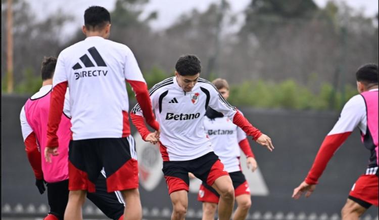 Imagen de Coudet definió las variantes en River para los octavos de la Copa Sudamericana