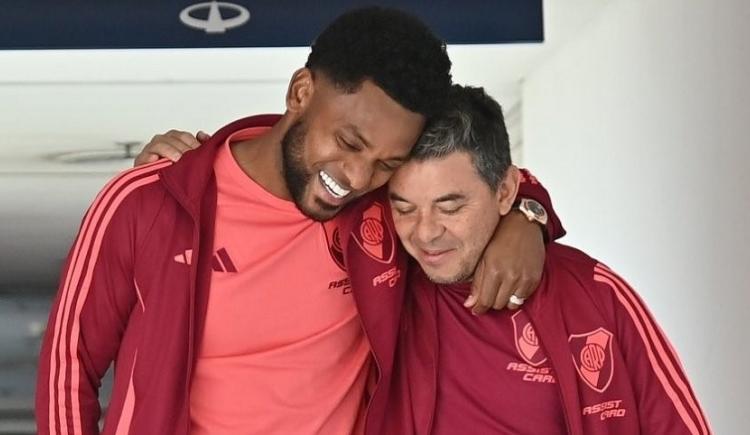 Imagen de Miguel Borja le dejó un fuerte mensaje a Marcelo Gallardo