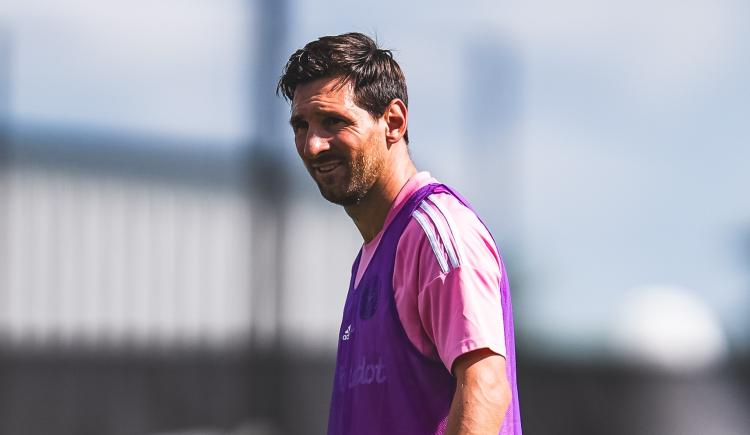 Imagen de Alerta Messi: el capitán no participó de la práctica de Inter Miami
