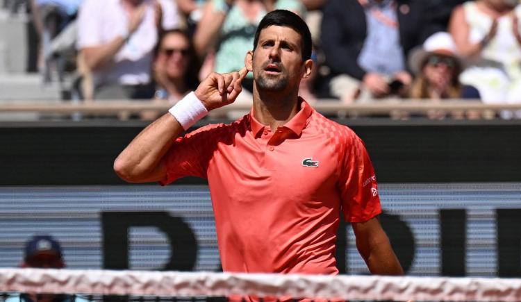 Imagen de Roland Garros: Novak Djokovic puso primera en busca de la tercera