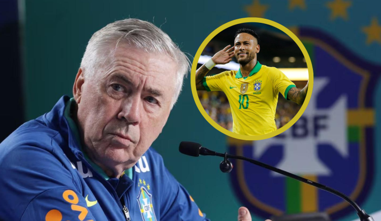 Imagen de Neymar, su lesión y el Mundial: Carlo Ancelotti, tajante con el 10 de Brasil