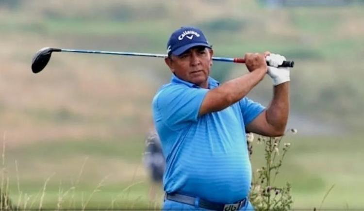 Imagen de Mauricio Molina, séptimo en el golf de leyendas