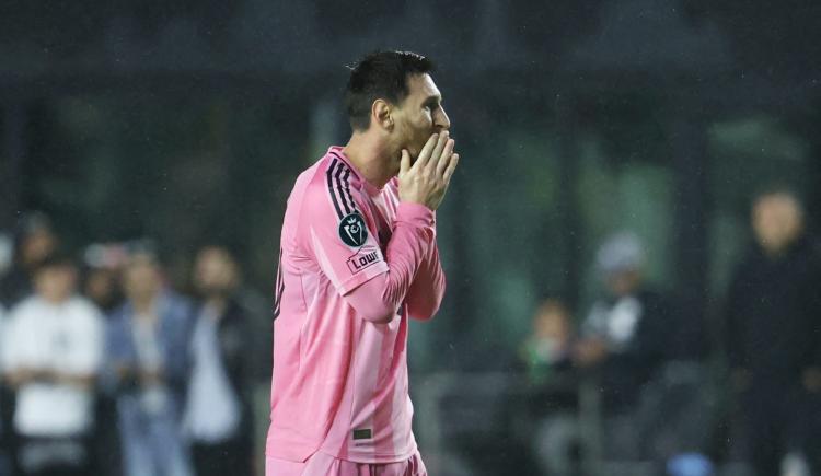 Imagen de Messi marcó su gol 900 pero Inter Miami quedó eliminado de la Concachampions por el tanto de visitante