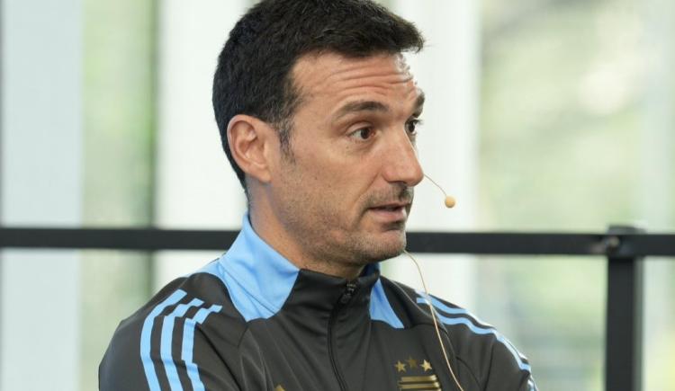 Imagen de La humildad de Scaloni: "No por ser campeón del mundo me voy a sentir superior a otro"