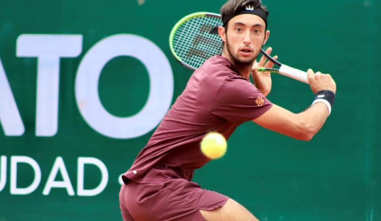 Imagen de Thiago Tirante, finalista del Challenger de México