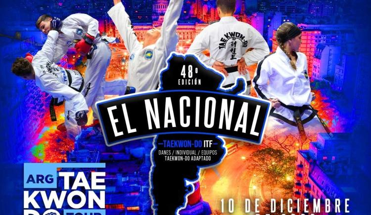 Imagen de El Campeonato Nacional dará cierre a la temporada de Taekwondo