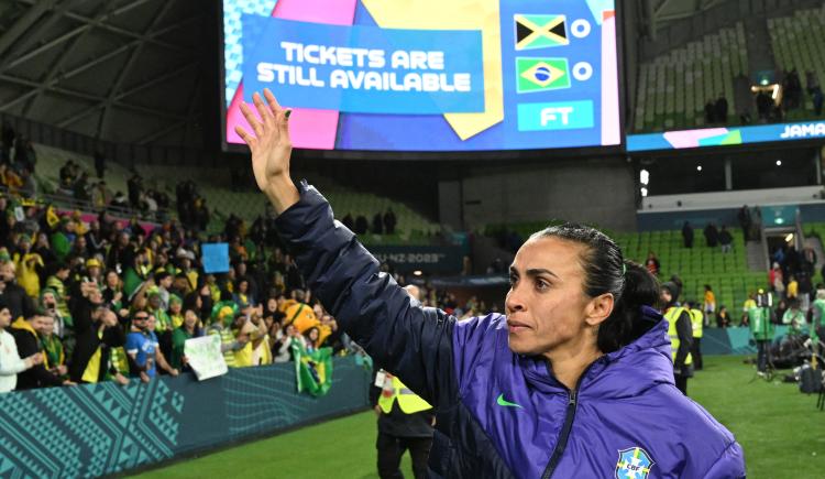 Imagen de Marta: el final de una leyenda del fútbol