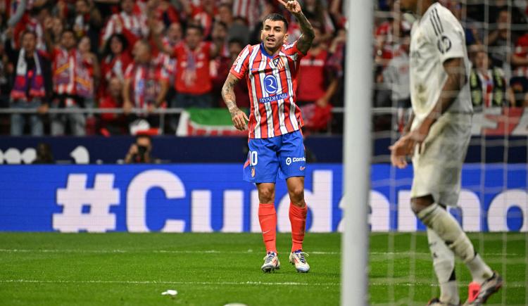Imagen de Ángel Correa fue el héroe de Atlético de Madrid en un clásico caliente