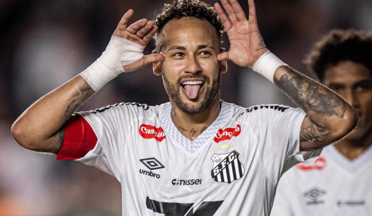 Imagen de De la mano de Neymar, Santos goleó y se ilusiona con la salvación