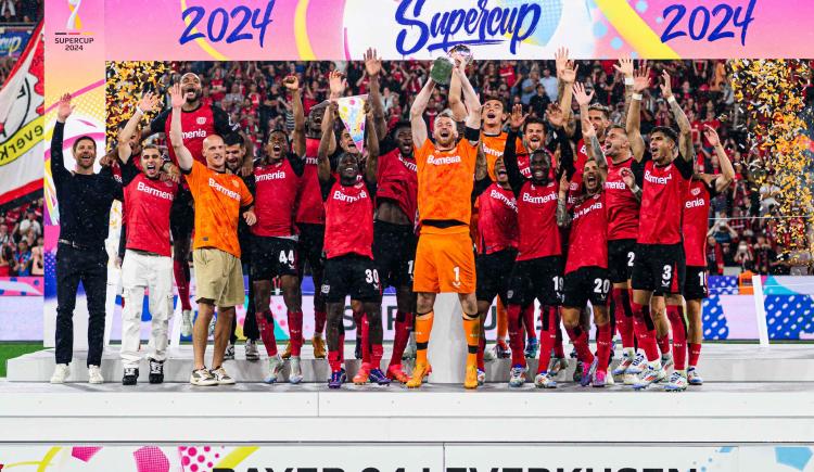 Imagen de Bayer Leverkusen se consagró campeón de la Supercopa de Alemania
