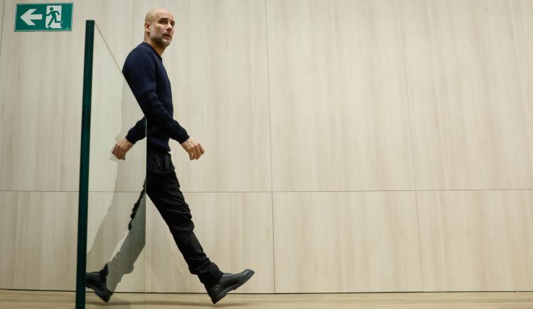 Imagen de Guardiola pisó Madrid, se acordó de Julián Álvarez y le dio la espalda a la puerta de salida de la Champions