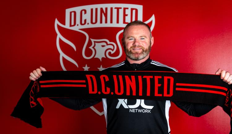 Imagen de Rooney fue presentado como técnico del DC United