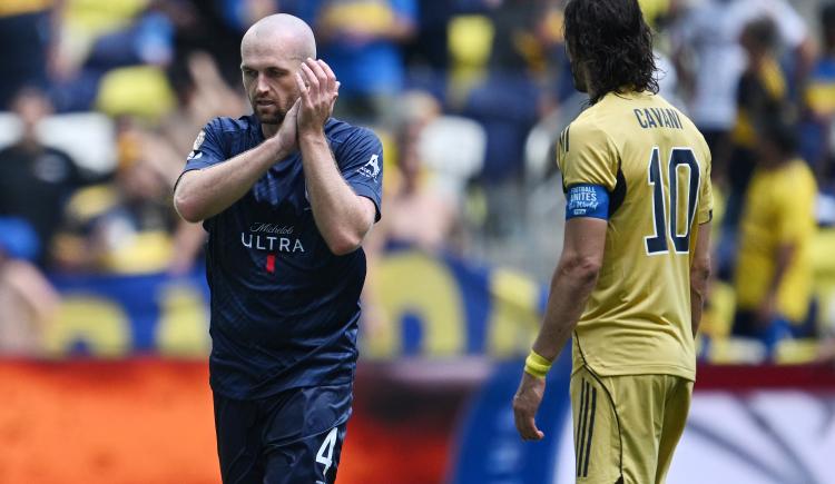 Imagen de Cavani, en su vuelta a las canchas: "No creo que el partido haya sido decepcionante"