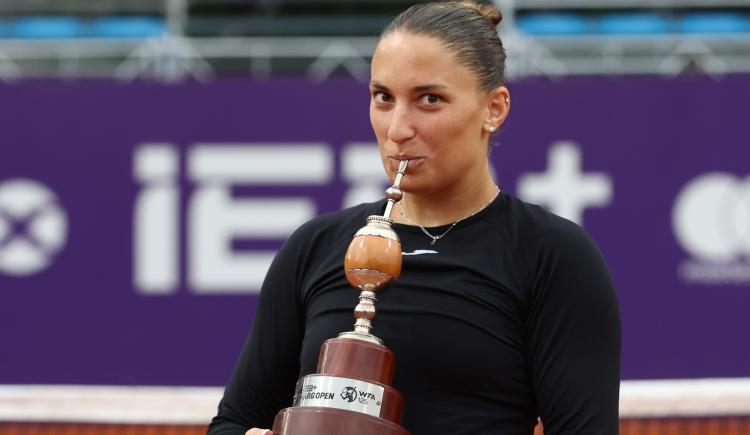 Imagen de La campeona del Argentina Open que brilló en un torneo sin alegrías locales