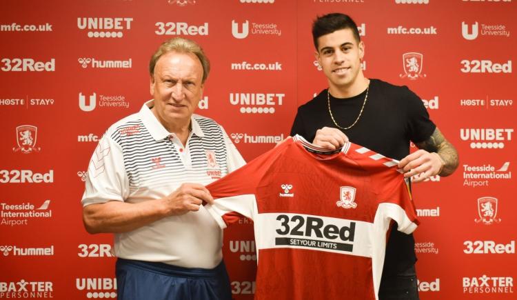 Imagen de MIDDLESBROUGH PRESENTÓ A MARTÍN PAYERO