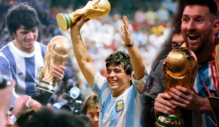 Imagen de Los 69 jugadores argentinos que saben lo que pesa la Copa del Mundo