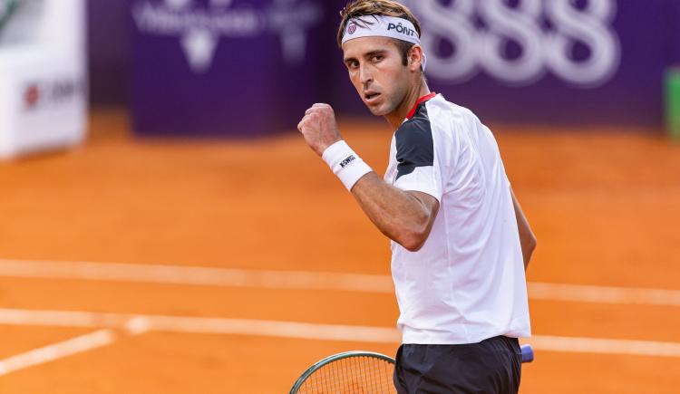 Imagen de Tomás Etcheverry debutó a paso firme en el Argentina Open