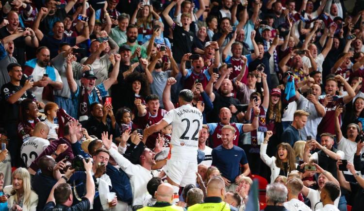 Imagen de West Ham, campeón de la Conference League con un gol agónico