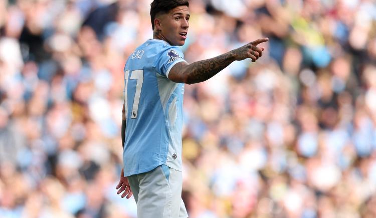 Imagen de Debut con triunfo: Enzo Fernández comenzó a escribir su historia en Manchester City