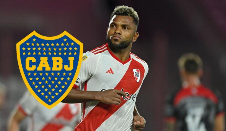 Imagen de Explosivo: Boca ya está en contacto con Miguel Borja
