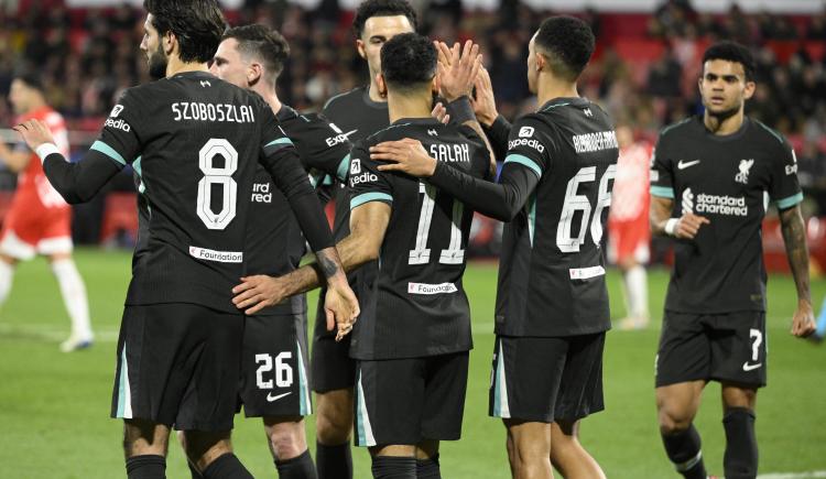 Imagen de Liverpool sigue imparable y se transformó en el primer clasificado a octavos de la Champions