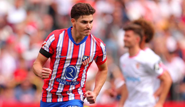 Imagen de Un resbalón no es caída: Julián Álvarez inició la remontada de Atlético de Madrid