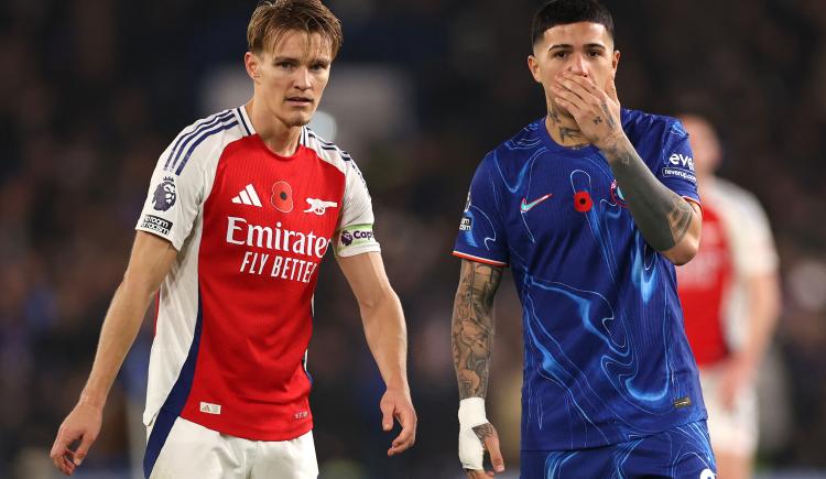 Imagen de Impacto inmediato: Enzo Fernández ingresó y dio la asistencia en el empate de Chelsea ante Arsenal
