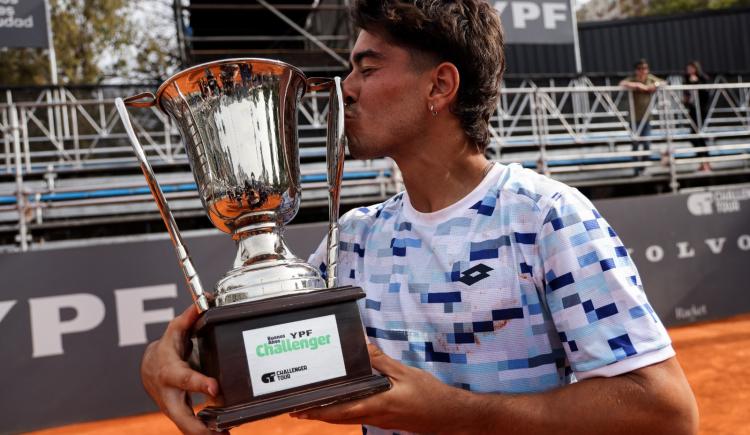 Imagen de Comesaña, Navone y Juanma Cerúndolo, las figuras que jugarán el Quini 6 Rosario Challenger