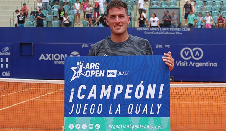 Imagen de ARGENTINA OPEN: FEDERICO GÓMEZ ES EL CAMPEÓN DE LA PRE-QUALY