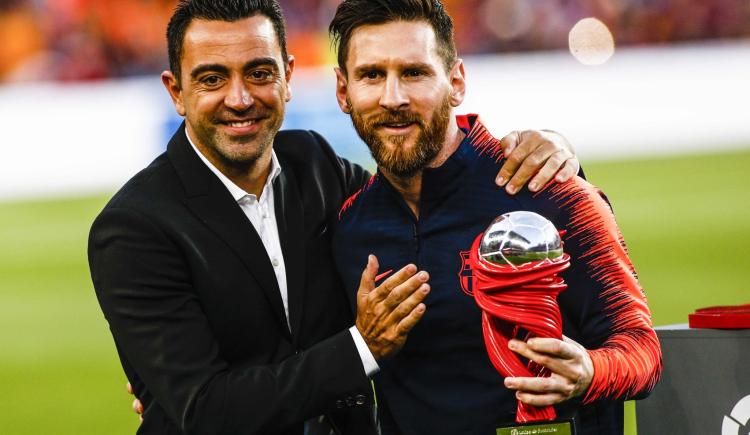 Imagen de Xavi se sumó al debate por el Balón de Oro: "El fútbol hace justicia"