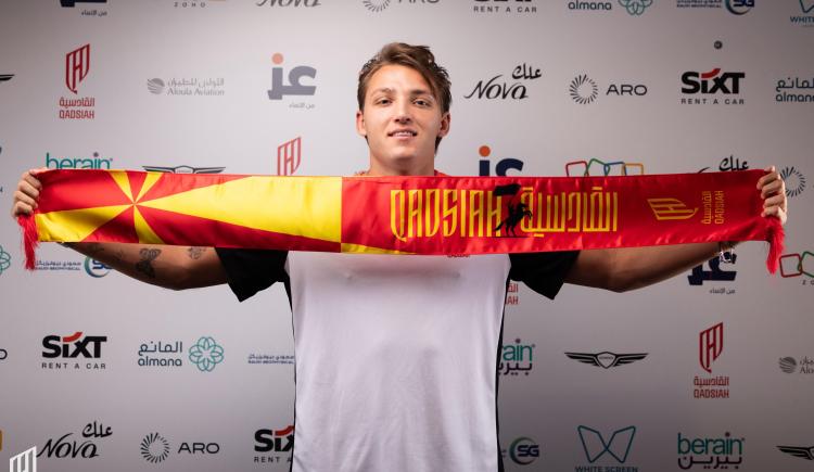 Imagen de Mateo Retegui llegó a Arabia Saudita, fue anunciado por su nuevo club y en Argentina lo celebran