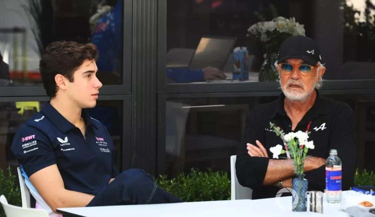 Imagen de El fuerte respaldo de Flavio Briatore a Franco Colapinto en la previa de Ímola