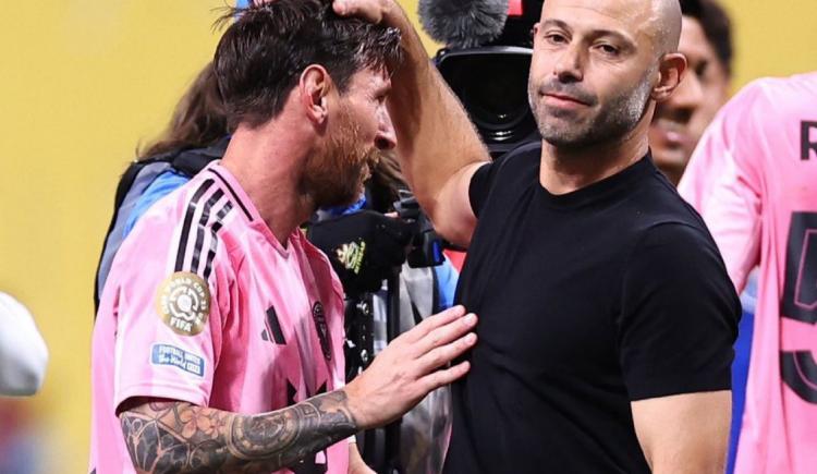 Imagen de La contundente frase de Mascherano sobre Messi, su gran nivel y el descanso