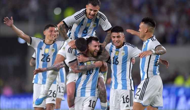 Imagen de La Scaloneta, en lo más alto del ranking: segundo, Francia