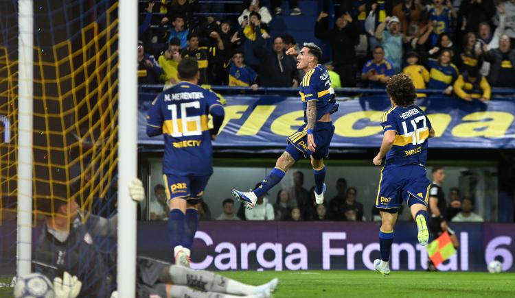Imagen de La impactante estadística de Lautaro Di Lollo en Boca: todos sus goles fueron de cabeza