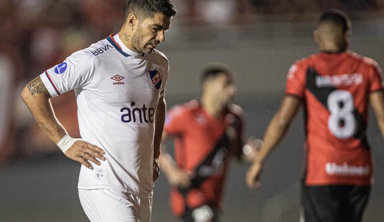 Imagen de Se acabó el sueño de Luis Suárez y Nacional en la Sudamericana