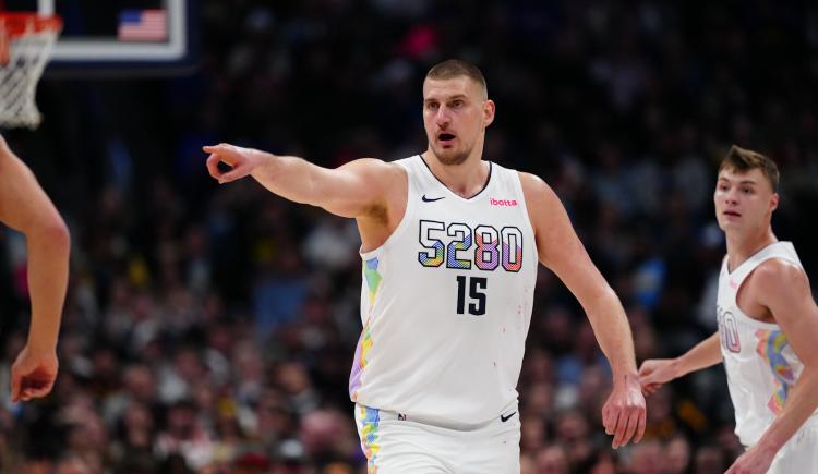 Imagen de De otro planeta: Nikola Jokic logró un récord inédito en la historia de la NBA