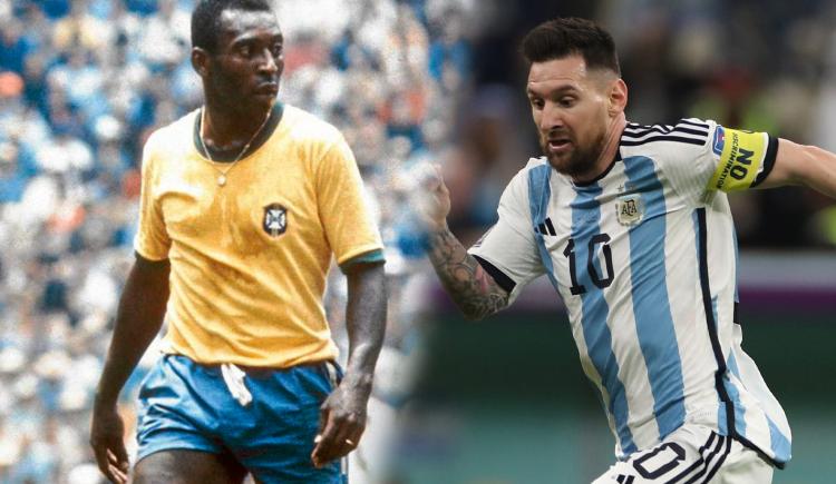 Imagen de El récord de Pelé que superó Lionel Messi