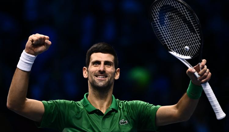 Imagen de Novak Djokovic jugará la final del ATP Finals