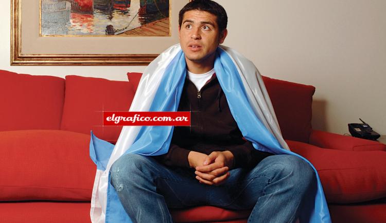 Imagen de 2006. Riquelme palpita su primer Mundial