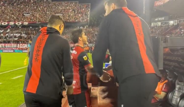 Imagen de Un empleado de Newell's insultó a Pablo Pérez y sería sancionado