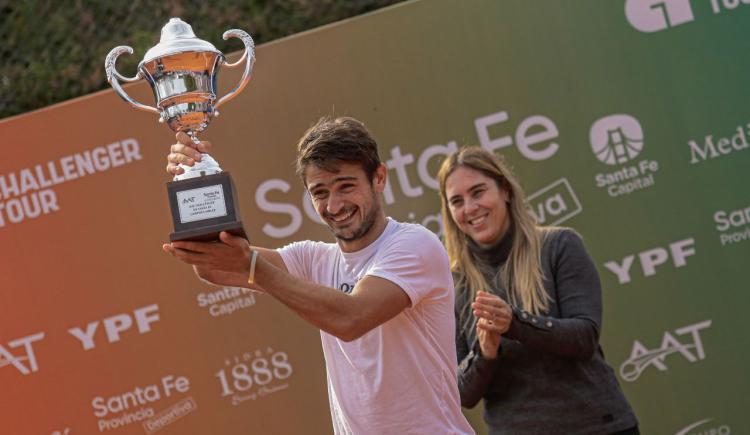 Imagen de Mariano Navone logró su segundo Challenger en Santa Fe