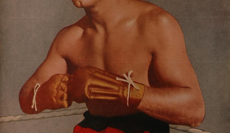 Imagen de 31 de marzo de 1934, el boxeador Ángel Schiavone