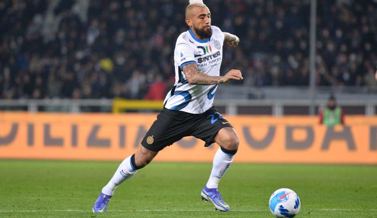 Imagen de Arturo Vidal, multado por Inter