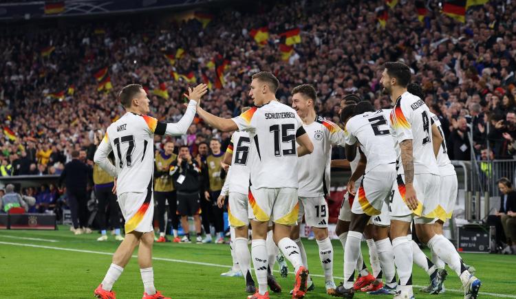 Imagen de Alemania, el primer clasificado a cuartos de final de la Nations League