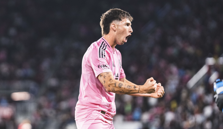Imagen de Un gol de diez sin el Diez: Baltasar Rodríguez rescató a Inter Miami con una perla