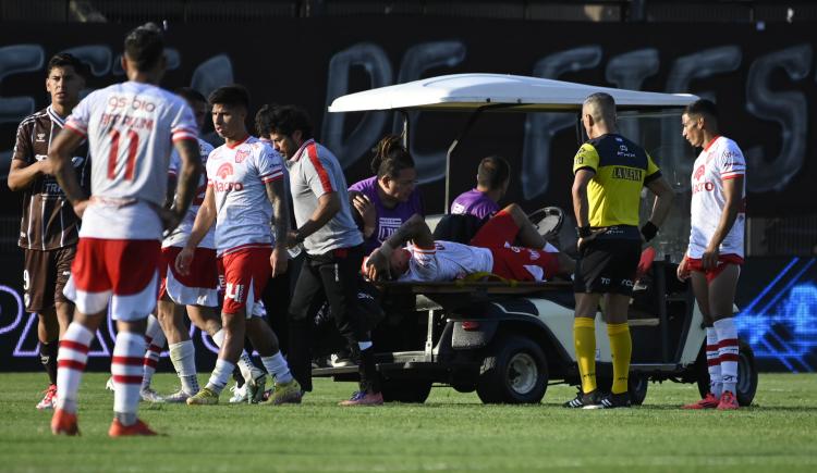 Imagen de Drama en Alta Córdoba: Facundo Suárez sufrió una nueva rotura de ligamentos en Instituto